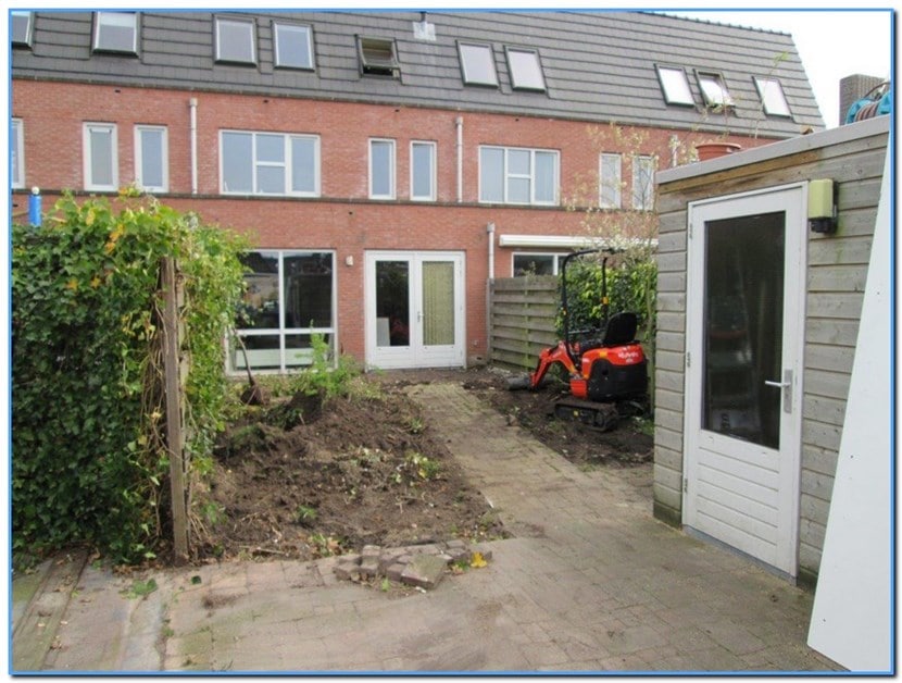 Aanleg van een tuin in Vathorst Amersfoort