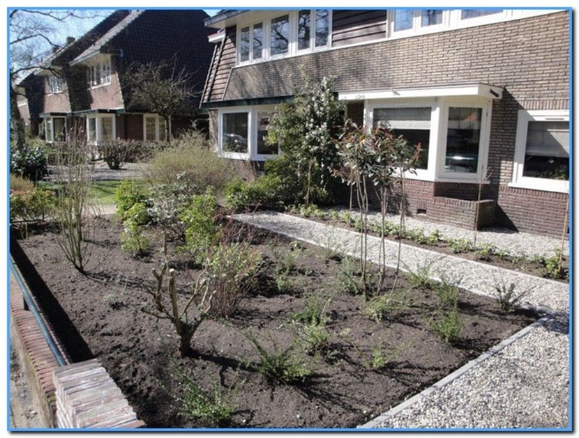 Renovatie voortuin in Leusden