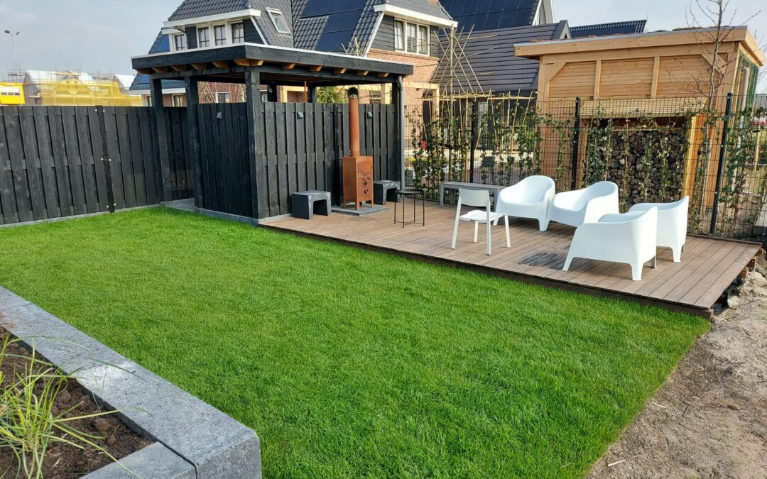 Renovatie voor- en achtertuin Amersfoort